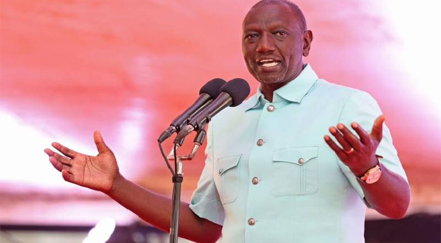 President Ruto says his mission is not to be re-elected